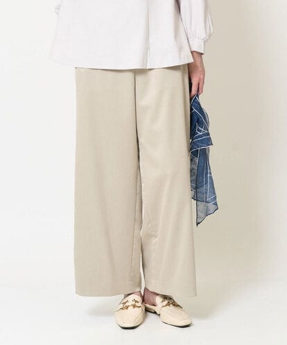 PJLEV28300  ステッチデザインセミワイドパンツ