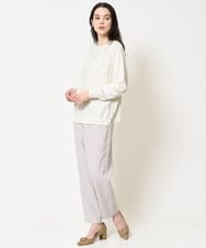 PJLEW52270 CHRISTIAN AUJARD Lサイズ(クリスチャン・オジャール Lサイズ) 美シルエットスティックパンツ ベージュ