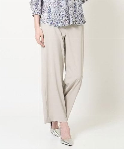 PJLGA36300 CHRISTIAN AUJARD Lサイズ ウエストゴムストレートパンツ