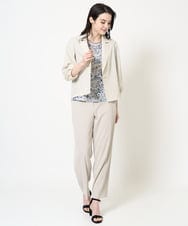 PJLGA36300 CHRISTIAN AUJARD Lサイズ(クリスチャン・オジャール Lサイズ) ウエストゴムストレートパンツ ベージュ