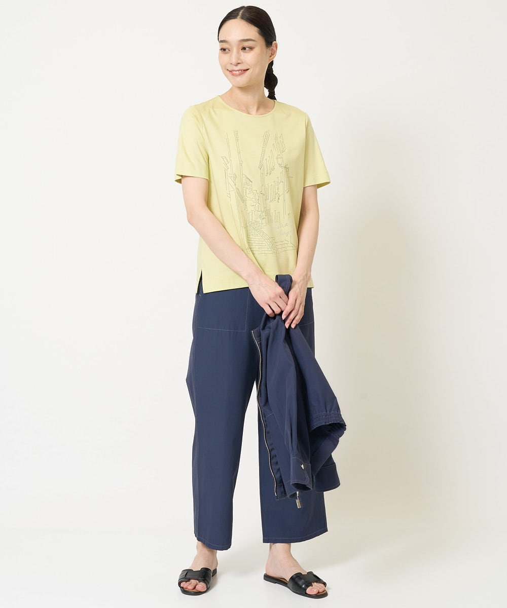 PJLGA45330 CHRISTIAN AUJARD Lサイズ(クリスチャン・オジャール Lサイズ) 【セットアップ対応】ストレートパンツ ネイビー