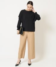 PJLGA45330 CHRISTIAN AUJARD Lサイズ(クリスチャン・オジャール Lサイズ) 【セットアップ対応】ストレートパンツ ライトブラウン