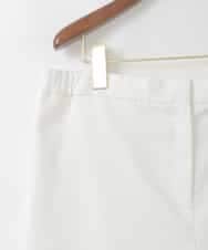 PJLGD31320 CHRISTIAN AUJARD Lサイズ(クリスチャン・オジャール Lサイズ) 【大きいサイズ】リネンリラックスワイドパンツ ホワイト