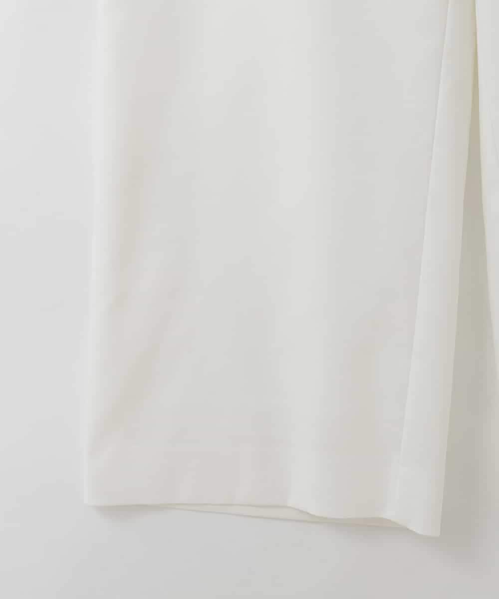 PJLGD31320 CHRISTIAN AUJARD Lサイズ(クリスチャン・オジャール Lサイズ) 【大きいサイズ】リネンリラックスワイドパンツ ホワイト