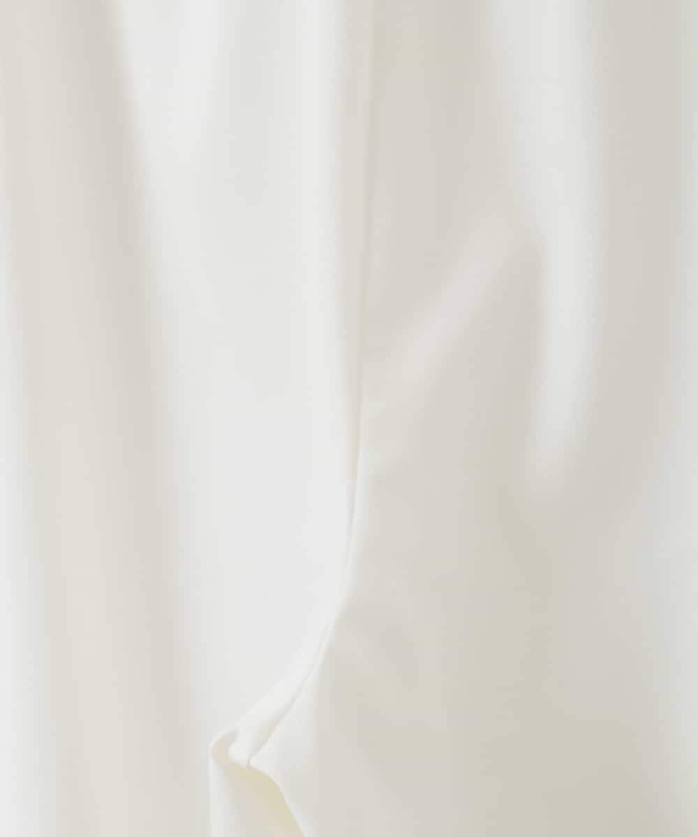 PJLGD31320 CHRISTIAN AUJARD Lサイズ(クリスチャン・オジャール Lサイズ) 【大きいサイズ】リネンリラックスワイドパンツ ホワイト