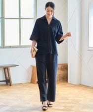 PJLGD42320 CHRISTIAN AUJARD Lサイズ(クリスチャン・オジャール Lサイズ) 【大きいサイズ/セットアップ対応】ドライタッチジャージーパンツ ネイビー