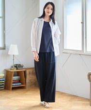 PJLGD42320 CHRISTIAN AUJARD Lサイズ(クリスチャン・オジャール Lサイズ) 【大きいサイズ/セットアップ対応】ドライタッチジャージーパンツ ネイビー