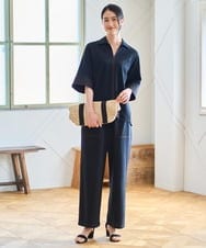 PJLGD42320 CHRISTIAN AUJARD Lサイズ(クリスチャン・オジャール Lサイズ) 【大きいサイズ/セットアップ対応】ドライタッチジャージーパンツ ネイビー