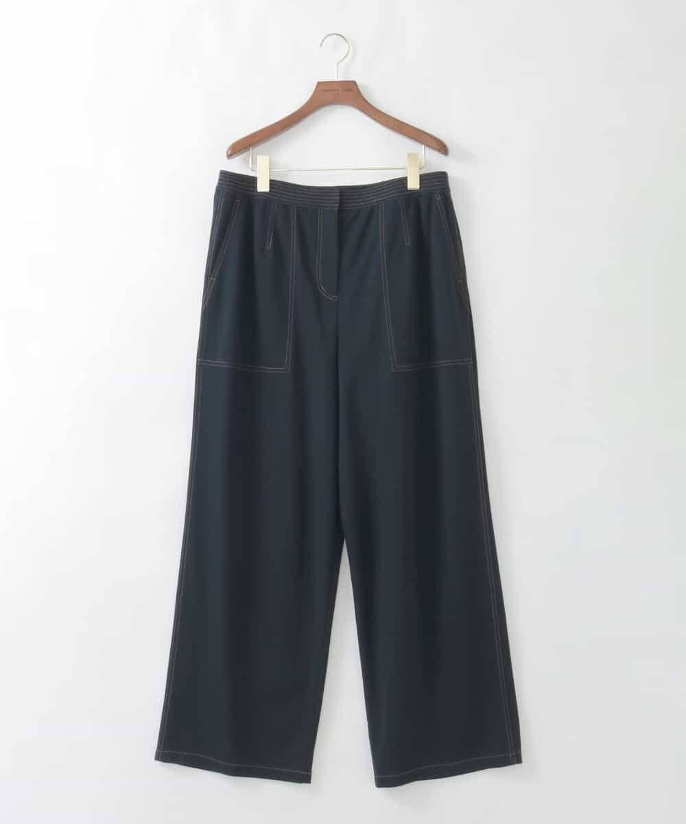 PJLGD42320 CHRISTIAN AUJARD Lサイズ(クリスチャン・オジャール Lサイズ) 【大きいサイズ/セットアップ対応】ドライタッチジャージーパンツ ネイビー