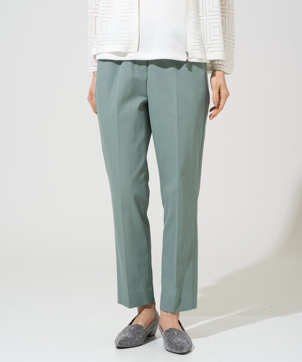 PJLGE06280 CHRISTIAN AUJARD Lサイズ(クリスチャン・オジャール Lサイズ) 【大きいサイズ/通気性】リランチェスティックパンツ グリーン