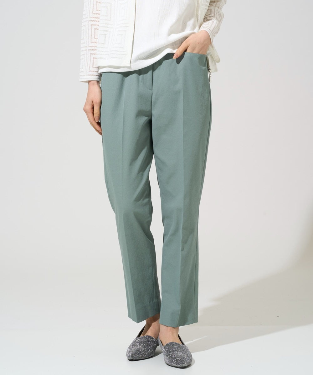 PJLGE06280 CHRISTIAN AUJARD Lサイズ(クリスチャン・オジャール Lサイズ) 【大きいサイズ/通気性】リランチェスティックパンツ グリーン