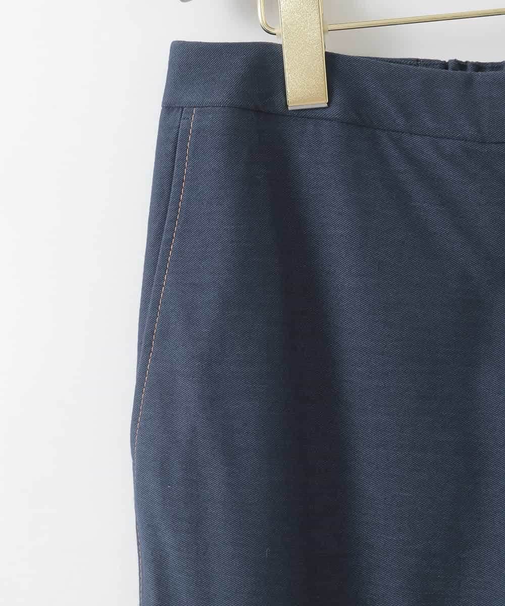 PJLGE07320 CHRISTIAN AUJARD Lサイズ(クリスチャン・オジャール Lサイズ) 【大きいサイズ】[セットアップ対応]ジャージーデニムライクパンツ ネイビー