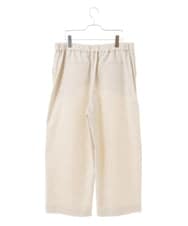 PJLGV40300 CHRISTIAN AUJARD Lサイズ(クリスチャン・オジャール Lサイズ) [接触冷感]シンプルセミワイドパンツ ベージュ