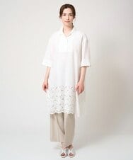 PJLGV65270 CHRISTIAN AUJARD Lサイズ(クリスチャン・オジャール Lサイズ) シンプルストレートパンツ ベージュ