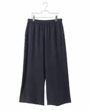 PJLGW06390 CHRISTIAN AUJARD Lサイズ(クリスチャン・オジャール Lサイズ) [吸水速乾･UVカット]サイドプリーツワイドパンツ ネイビー