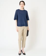 PJLHW12270 CHRISTIAN AUJARD Lサイズ(クリスチャン・オジャール Lサイズ) ベーシック美シルエットパンツ ベージュ