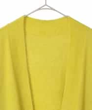 PJSAD37480 CHRISTIAN AUJARD Lサイズ(クリスチャン・オジャール Lサイズ) 【大きいサイズ/アンサンブル対応】カシミヤシルクニットカーディガン ライム