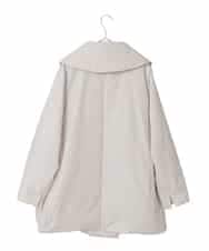 PJVAD43830 CHRISTIAN AUJARD Lサイズ(クリスチャン・オジャール Lサイズ) 【大きいサイズ/暖か･軽い】ミドル丈ダウンコート アイボリー