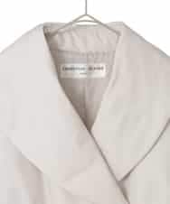 PJVAD43830 CHRISTIAN AUJARD Lサイズ(クリスチャン・オジャール Lサイズ) 【大きいサイズ/暖か･軽い】ミドル丈ダウンコート アイボリー