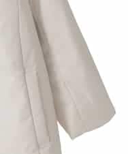 PJVAD43830 CHRISTIAN AUJARD Lサイズ(クリスチャン・オジャール Lサイズ) 【大きいサイズ/暖か･軽い】ミドル丈ダウンコート アイボリー