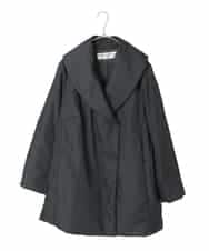 PJVAD43830 CHRISTIAN AUJARD Lサイズ(クリスチャン・オジャール Lサイズ) 【大きいサイズ/暖か･軽い】ミドル丈ダウンコート ブラック