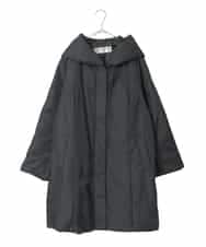 PJVAD44930 CHRISTIAN AUJARD Lサイズ(クリスチャン・オジャール Lサイズ) 【大きいサイズ/暖か･軽い】フーディーダウンコート ブラック