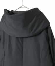 PJVAD44930 CHRISTIAN AUJARD Lサイズ(クリスチャン・オジャール Lサイズ) 【大きいサイズ/暖か･軽い】フーディーダウンコート ブラック