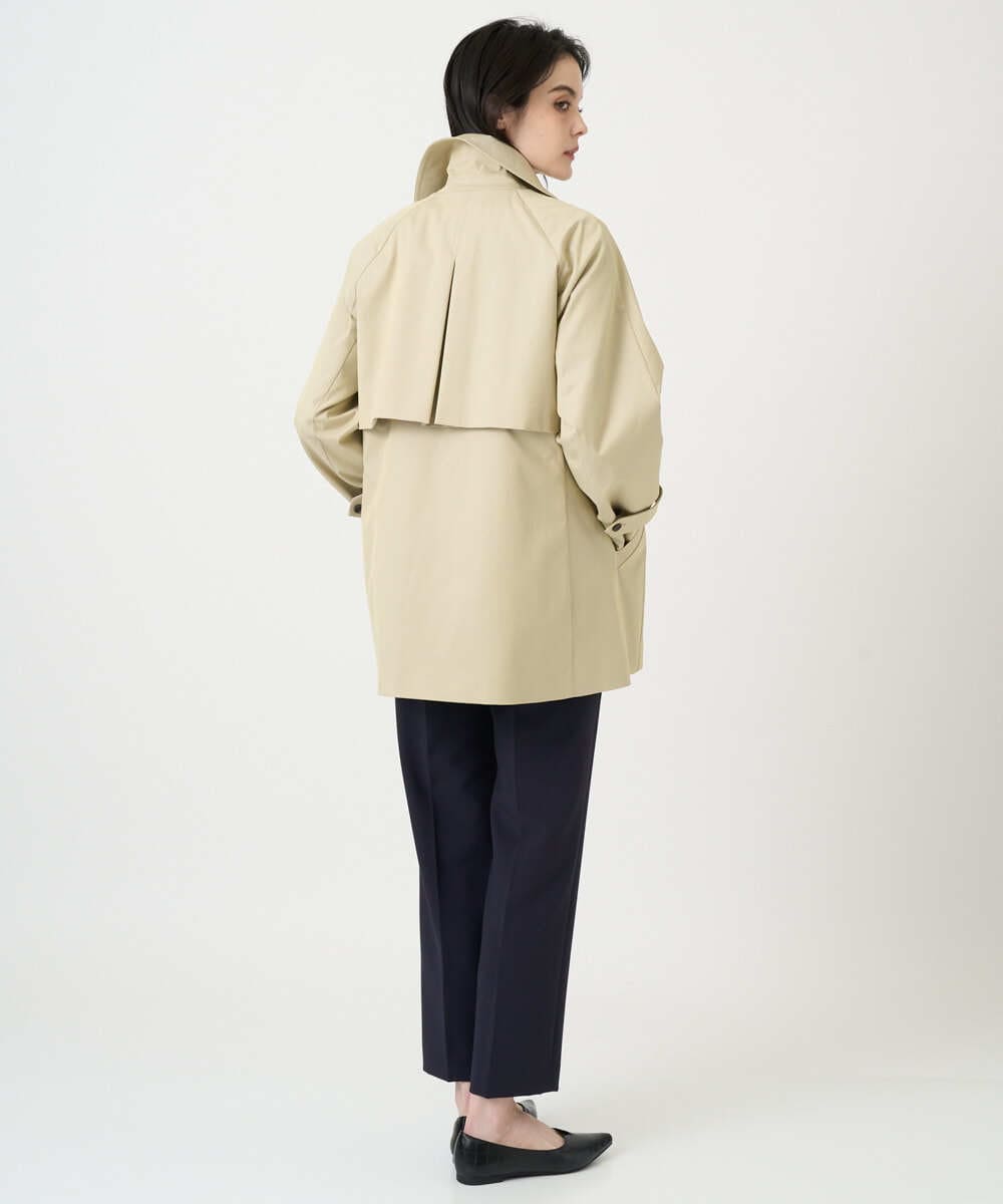 PJVEE04820 CHRISTIAN AUJARD Lサイズ(クリスチャン・オジャール Lサイズ) 【大きいサイズ/ライナー付】デザインハーフコート ベージュ