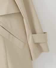 PJVEE04820 CHRISTIAN AUJARD Lサイズ(クリスチャン・オジャール Lサイズ) 【大きいサイズ/ライナー付】デザインハーフコート ベージュ