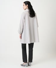 PJVEE16520 CHRISTIAN AUJARD Lサイズ(クリスチャン・オジャール Lサイズ) 【大きいサイズ/シワになりにくい】タフタジップアップコート ライトグレー