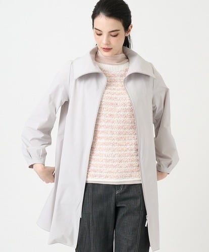 PJVEE16520 CHRISTIAN AUJARD Lサイズ 【大きいサイズ/シワになりにくい】タフタジップアップコート