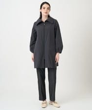 PJVEE16520 CHRISTIAN AUJARD Lサイズ(クリスチャン・オジャール Lサイズ) 【大きいサイズ/シワになりにくい】タフタジップアップコート ダークグレー