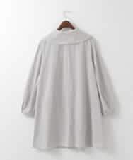 PJVEE16520 CHRISTIAN AUJARD Lサイズ(クリスチャン・オジャール Lサイズ) 【大きいサイズ/シワになりにくい】タフタジップアップコート ライトグレー