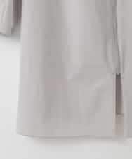 PJVEE16520 CHRISTIAN AUJARD Lサイズ(クリスチャン・オジャール Lサイズ) 【大きいサイズ/シワになりにくい】タフタジップアップコート ライトグレー