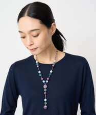 PL2AD01300 CHRISTIAN AUJARD(クリスチャン・オジャール) ヴェネチアンネックレス ラベンダー系