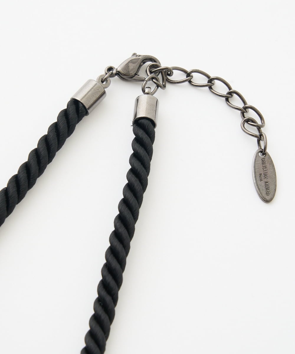 PL2AD05200 CHRISTIAN AUJARD(クリスチャン・オジャール) オーブネックレス ネイビー系