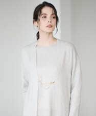 PL2AD07090 CHRISTIAN AUJARD(クリスチャン・オジャール) パールチェーンクリップ アイボリー