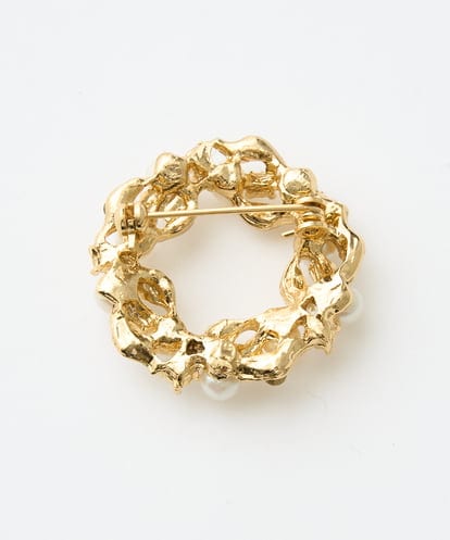 PL2ED11090 CHRISTIAN AUJARD ツイストサークルブローチ