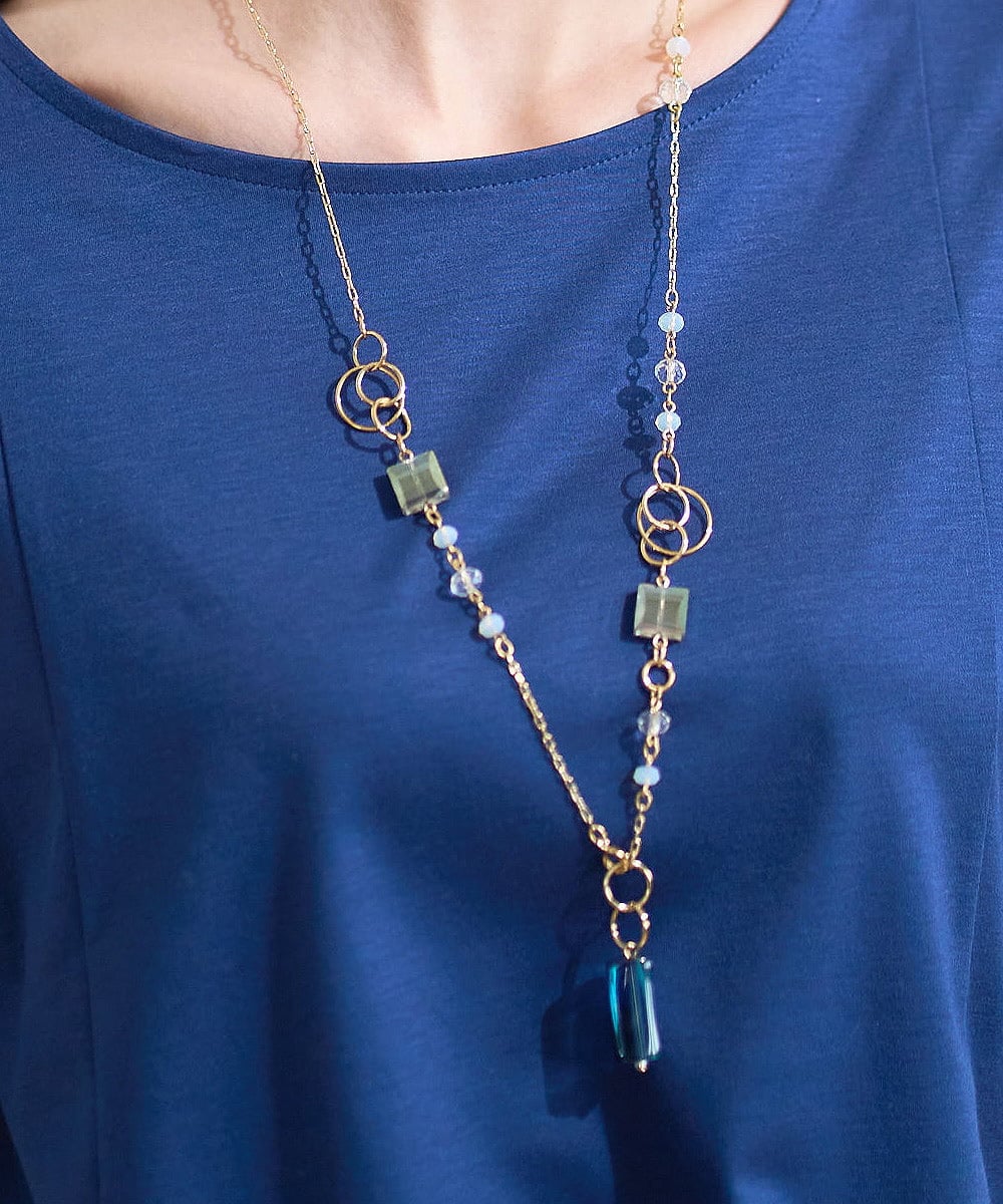 PL2GD11120 CHRISTIAN AUJARD(クリスチャン・オジャール) [2WAY]ジュエルパーツネックレス ゴールド