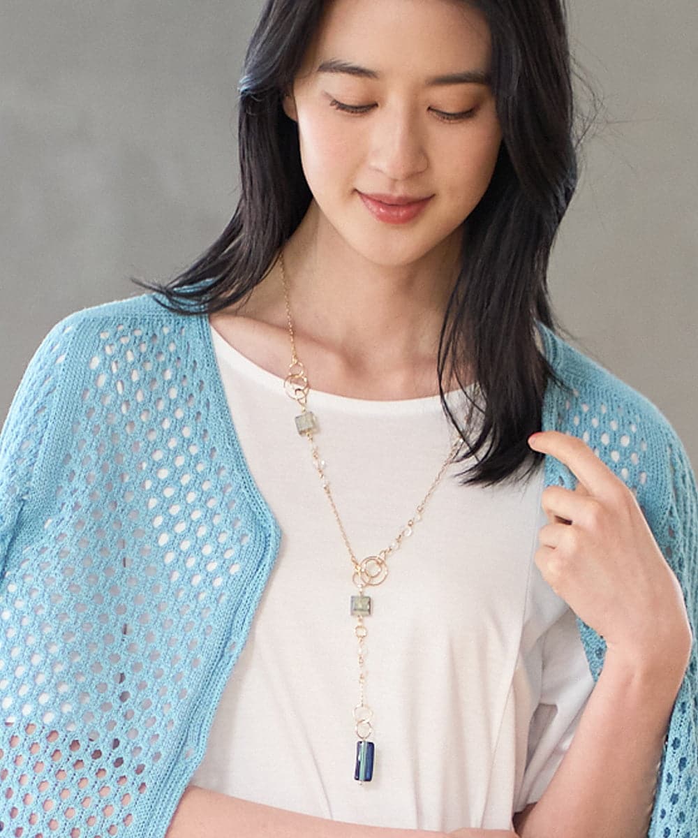 PL2GD11120 CHRISTIAN AUJARD(クリスチャン・オジャール) [2WAY]ジュエルパーツネックレス ゴールド