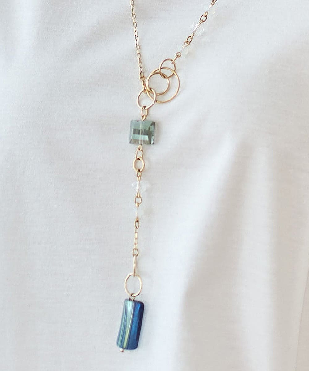 PL2GD11120 CHRISTIAN AUJARD(クリスチャン・オジャール) [2WAY]ジュエルパーツネックレス ゴールド