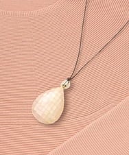 PL2GE02180 CHRISTIAN AUJARD(クリスチャン・オジャール) シェルドロップペンダント ピンク×ホワイト