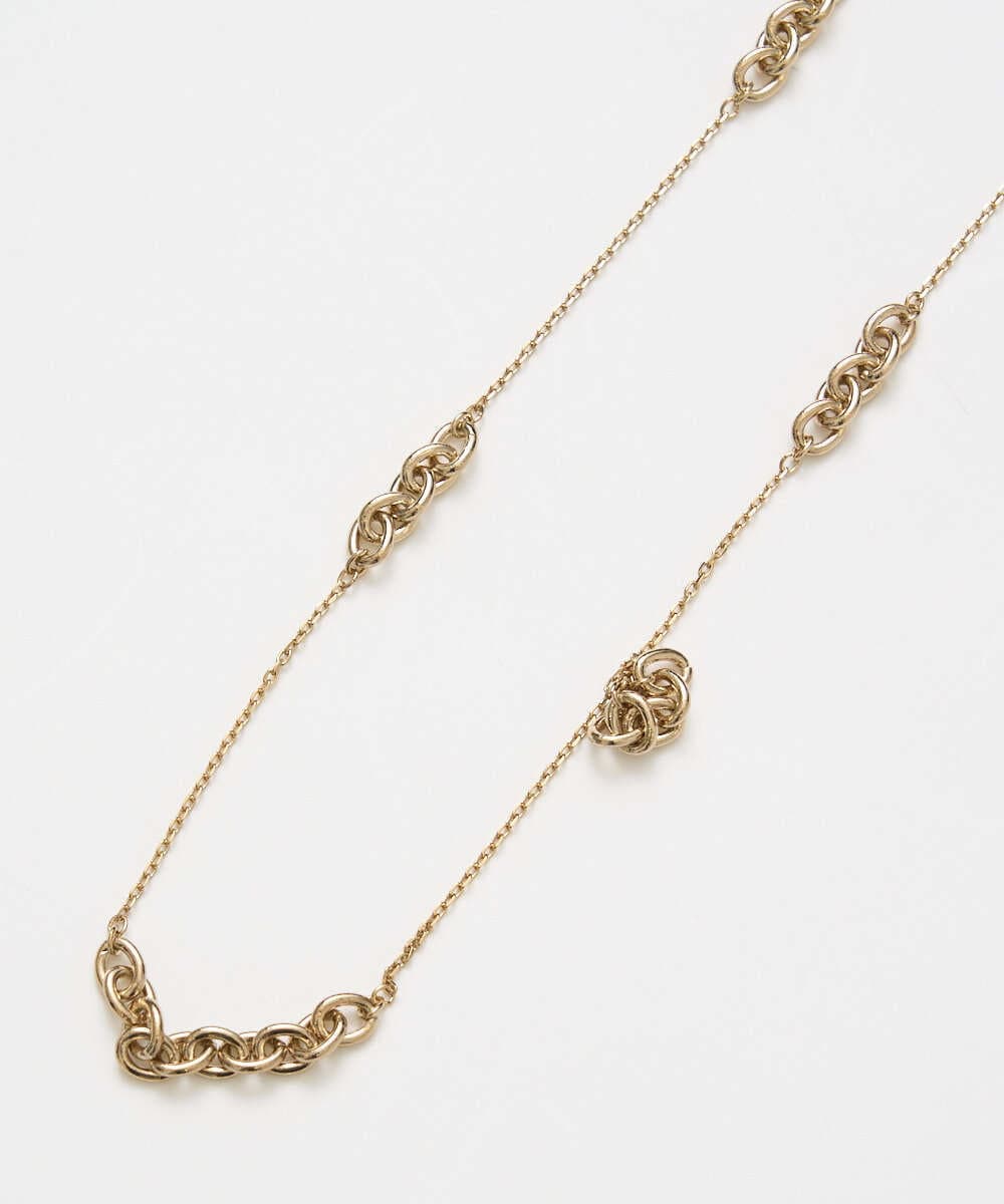 PL2GE03110 CHRISTIAN AUJARD(クリスチャン・オジャール) アンティークチェーンネックレス ゴールド