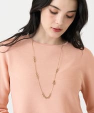 PL2GE03110 CHRISTIAN AUJARD(クリスチャン・オジャール) アンティークチェーンネックレス ゴールド