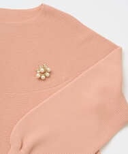 PL2GE04080 CHRISTIAN AUJARD(クリスチャン・オジャール) リーフパールブローチ アイボリー