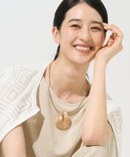 PL2GE07090 CHRISTIAN AUJARD(クリスチャン・オジャール) サティーナパーツネックレス ゴールド