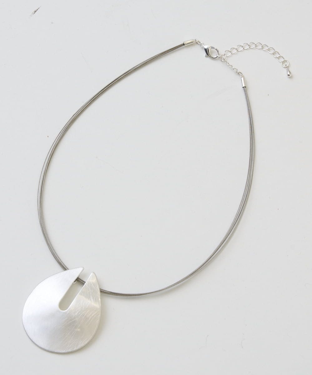 PL2GE07090 CHRISTIAN AUJARD(クリスチャン・オジャール) サティーナパーツネックレス シルバー