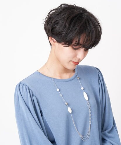 PL2GM42168 CHRISTIAN AUJARD コンビネーションパーツネックレス