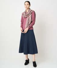 PL3AD03180 CHRISTIAN AUJARD(クリスチャン・オジャール) ペイズリープリントストール ピンク系