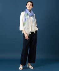 PL3GD12230 CHRISTIAN AUJARD(クリスチャン・オジャール) グラデーションコットンストール ブルー